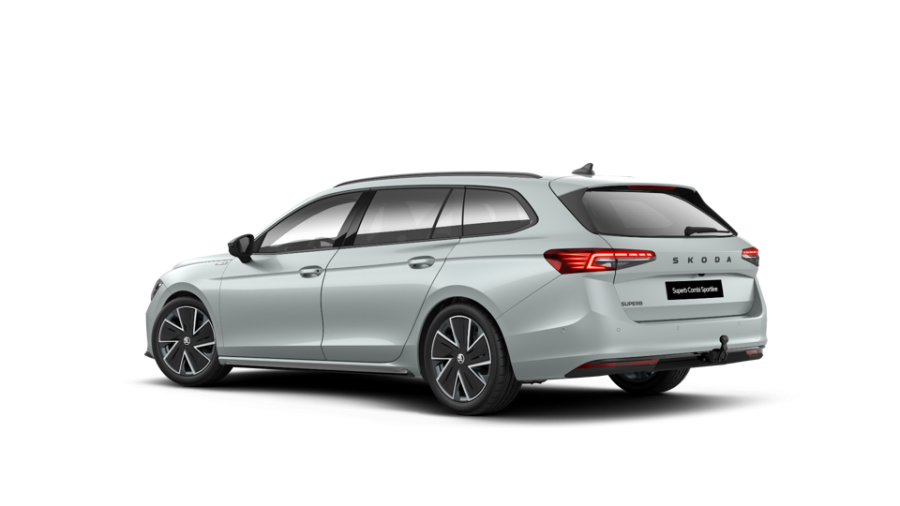 Škoda Superb, 2,0 TDI 110 kW 7-stup. automat., barva stříbrná
