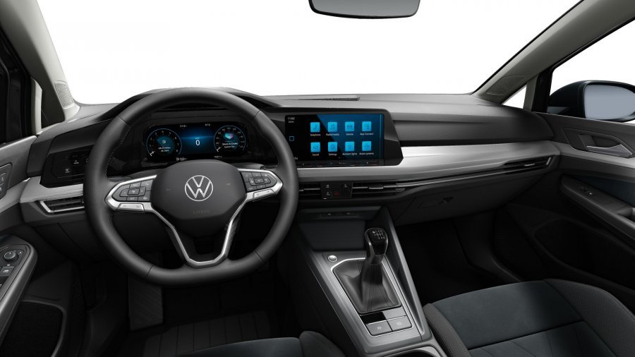 Volkswagen Golf, Golf Life 1,0 TSI 6G, barva šedá