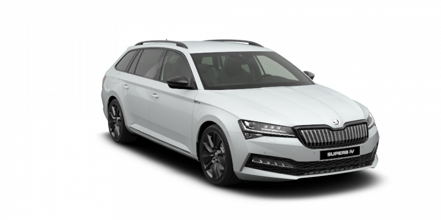 Škoda Superb, 1,4 TSI iV 115 kW 6-speed automat., barva bílá