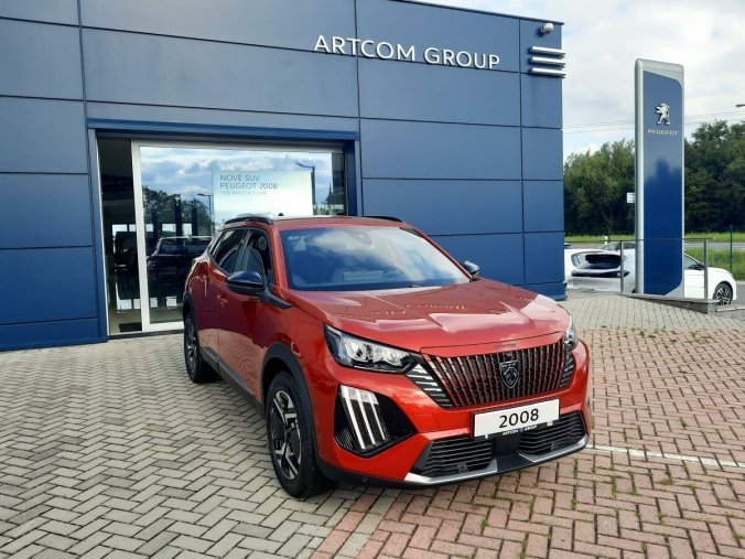 Peugeot 2008, Peugeot 2008 2008 ALLURE PureTech 130 S&S E, barva červená