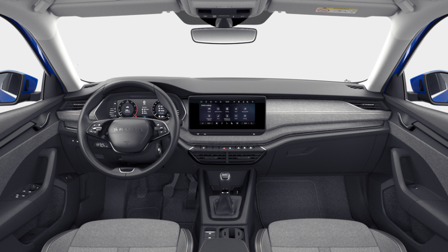 Škoda Octavia, 1,5 TSI 110 kW 6° manuální, barva modrá