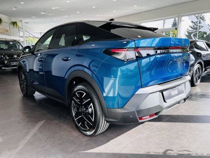 Peugeot 3008, Peugeot 3008 GT Hybrid 145k, El. Víko kufru, barva modrá