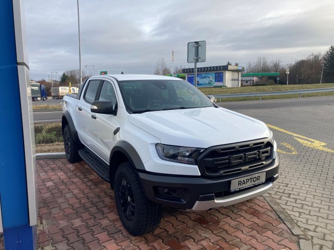 Ford Ranger, Raptor, Dvojkabina, 2.0 EcoBlue Bi-Turbo 157 kW/213 k, 10st. automatická, 4WD, barva bílá