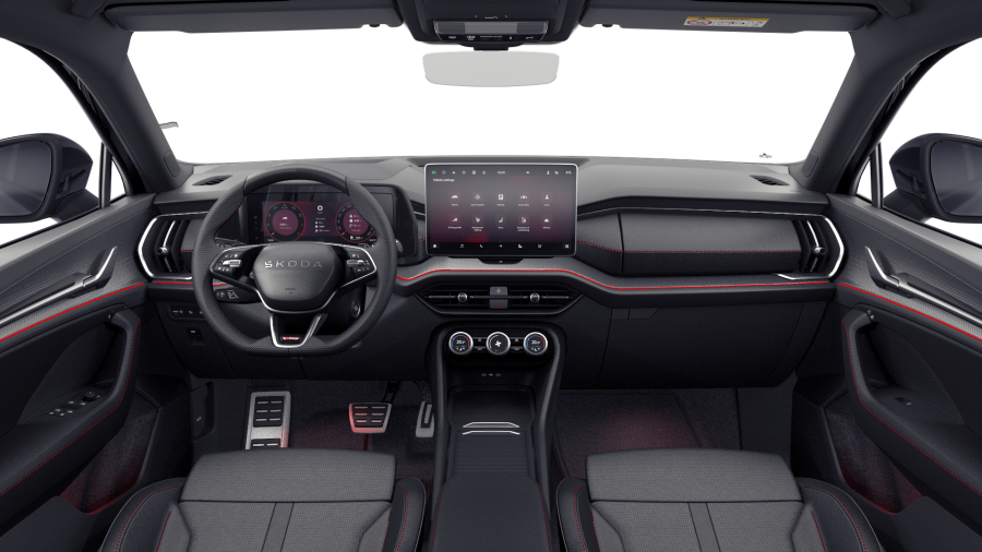 Škoda Kodiaq, 2,0 TSI 195 kW 7° automatická DSG 4x4, barva černá