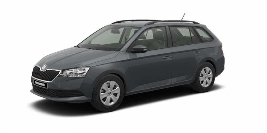 Škoda Fabia, 1,0 TSI 70 kW 5-stup. mech., barva šedá