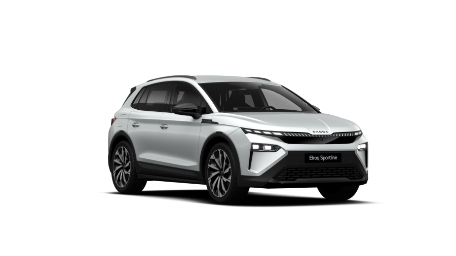 Škoda Elroq, 82 kWh 220 kW 1° převodovka 4x4, barva bílá