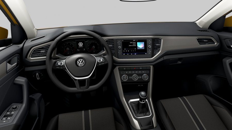 Volkswagen T-Roc, T-Roc Maraton Edition 1,0 TSI 6G, barva žlutá