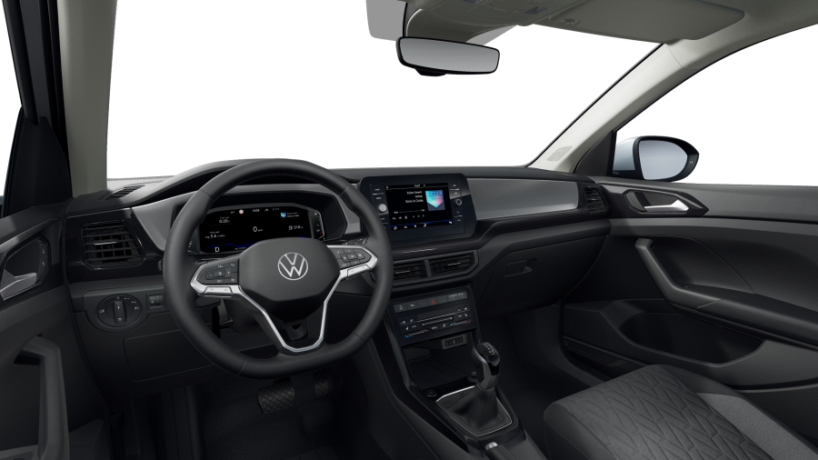 Volkswagen T-Cross, T-Cross Love 1.0 TSI 85 kW 7DSG, barva stříbrná