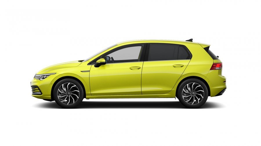 Volkswagen Golf, Golf Style 1,5 TSI 6G, barva žlutá