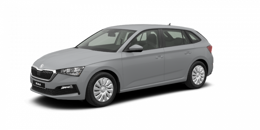 Škoda Scala, 1,0 TSI 85 kW 6-stup. mech., barva šedá