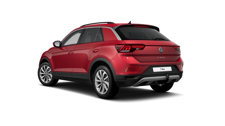 Volkswagen T-Roc, T-Roc People 1,5 TSI 110 kW 7DSG, barva červená