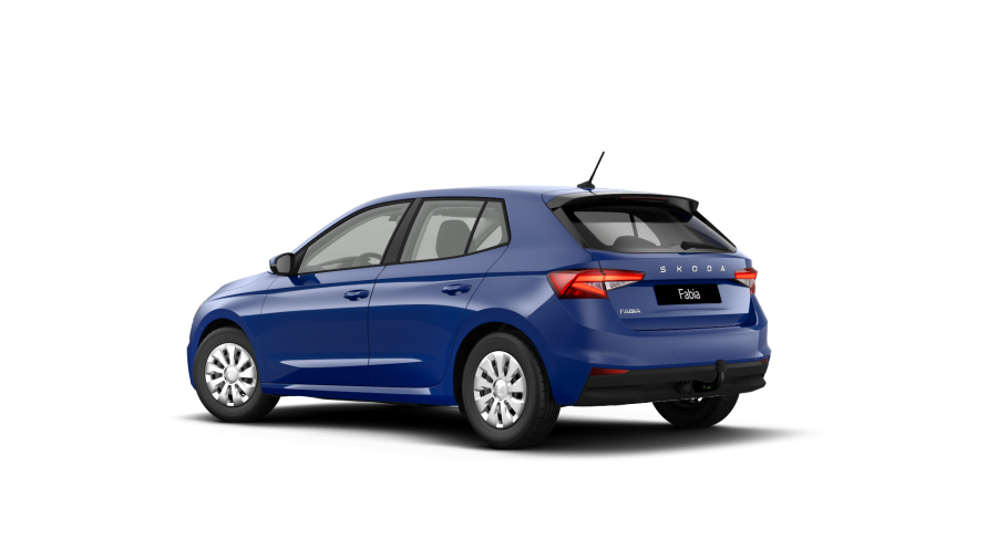Škoda Fabia, 1,0 TSI 70 kW 5° manuální, barva modrá