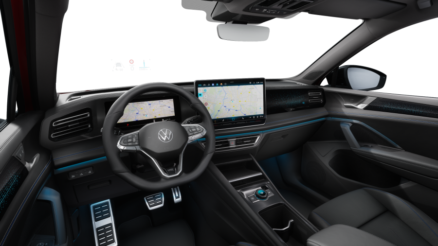 Volkswagen Tiguan, Tiguan R-Line People 200 kW eHybrid, barva červená