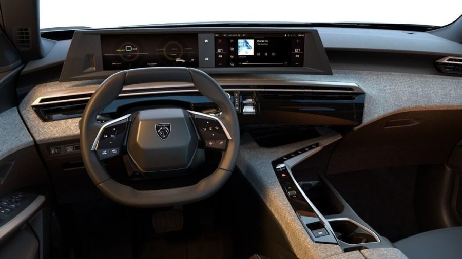 Peugeot 5008, Peugeot 5008 ALLURE Hybrid 145 e-DCS6, barva modrá