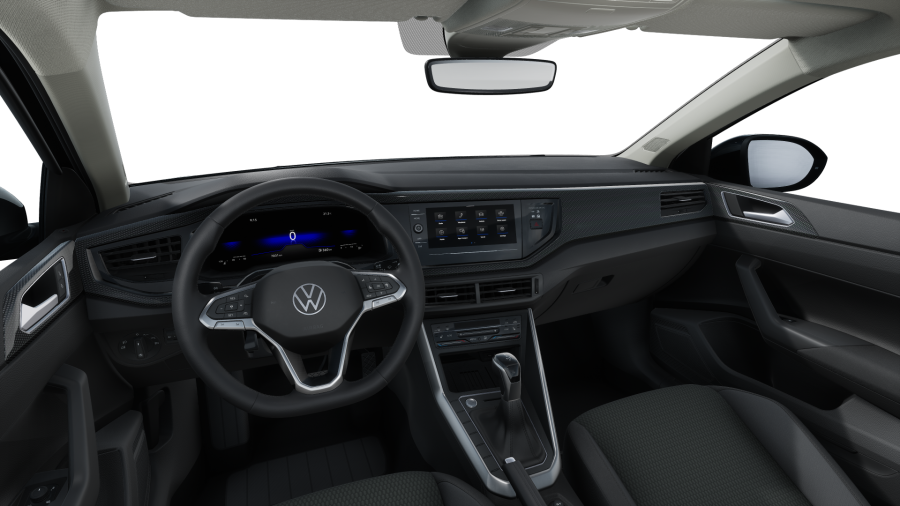Volkswagen Taigo, Taigo People 1,0 TSI 85 kW 7DSG, barva černá