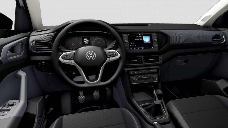 Volkswagen T-Cross, T-Cross Style 1,0 TSI 81 kW 6G, barva stříbrná