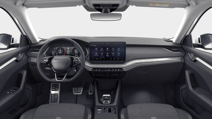 Škoda Octavia, 1,5 TSI m-HEV 110 kW 7° automatická DSG, barva bílá