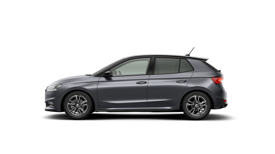 Škoda Fabia, 1,5 TSI 110 kW 7° automatická DSG, barva šedá
