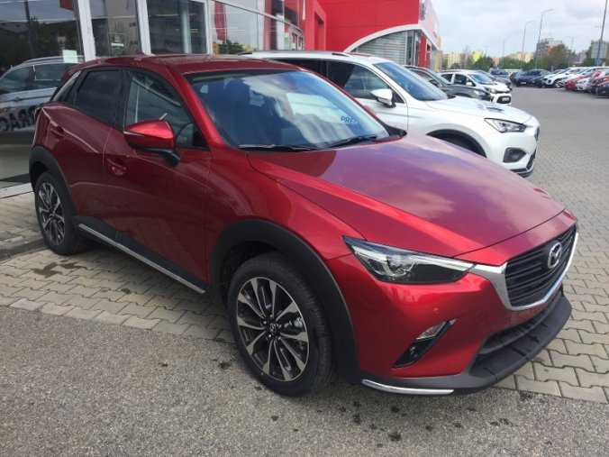 Mazda CX-3, 2,0 Skyactiv-G150 AWD A/T, barva červená