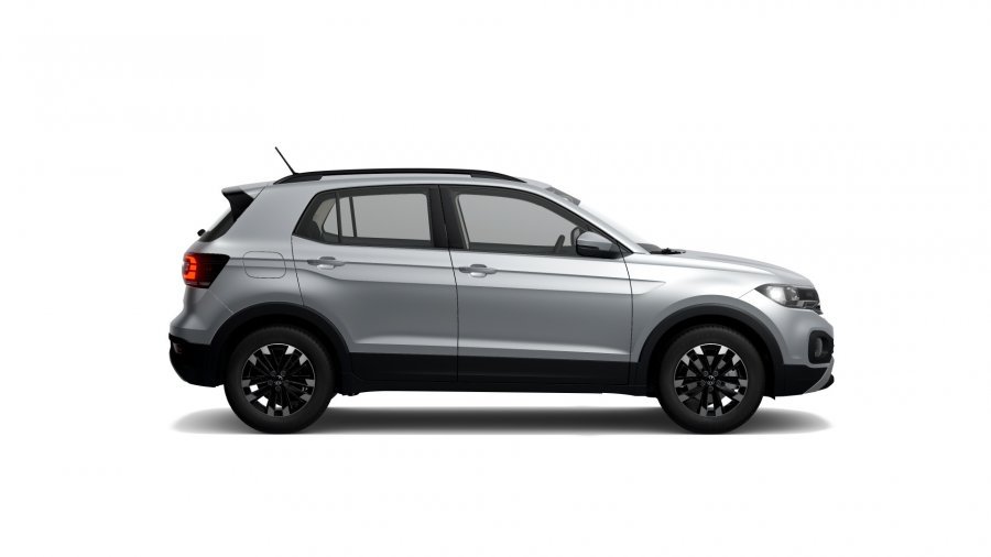 Volkswagen T-Cross, T-Cross Life 1,0 TSI 70 kW 5G, barva stříbrná