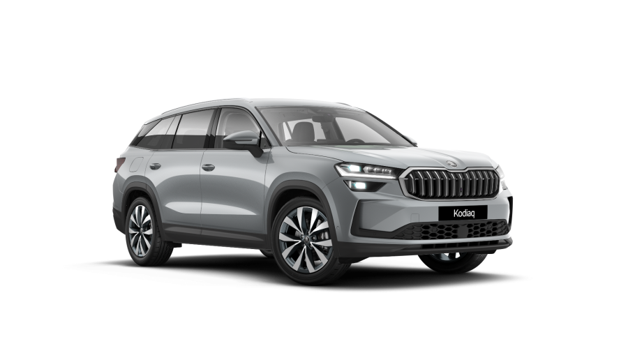 Škoda Kodiaq, 2,0 TDI 110 kW 7-stup. automat., barva stříbrná