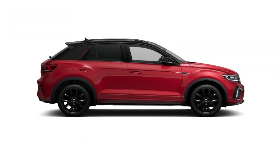 Volkswagen T-Roc, T-Roc R-Line 1,5 TSI 110 kW 7DSG, barva červená