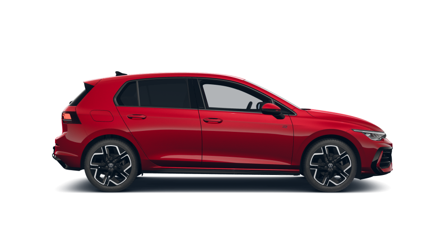 Volkswagen Golf, Golf R-Line People 1,5 eTSI 7DSG mHEV, barva červená
