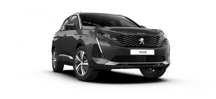 Peugeot 3008, ALLURE PACK 1,5 BHDI 130K MAN6, barva šedá