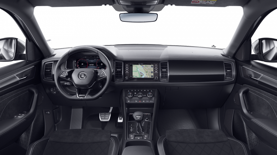 Škoda Kodiaq, 2,0 TDI 110 kW 7-stup. automat. 4x4, barva černá
