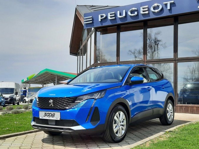 Peugeot 3008, ACTIVE PACK 1,5 BHDI EAT8, barva modrá