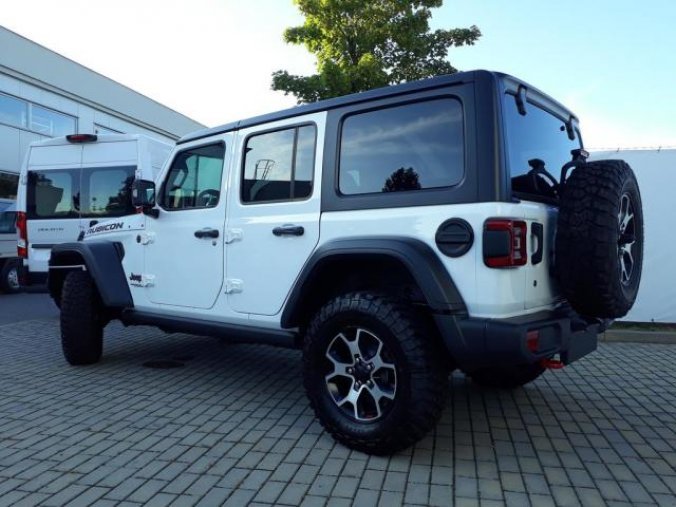 Jeep Wrangler, 2,0T 270 PS Rubicon Unlimited, barva bílá