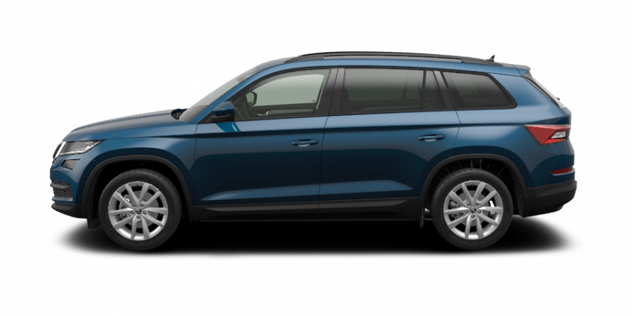Škoda Kodiaq, 2,0 TDI 110 kW 6-stup. mech. 4x4, barva modrá