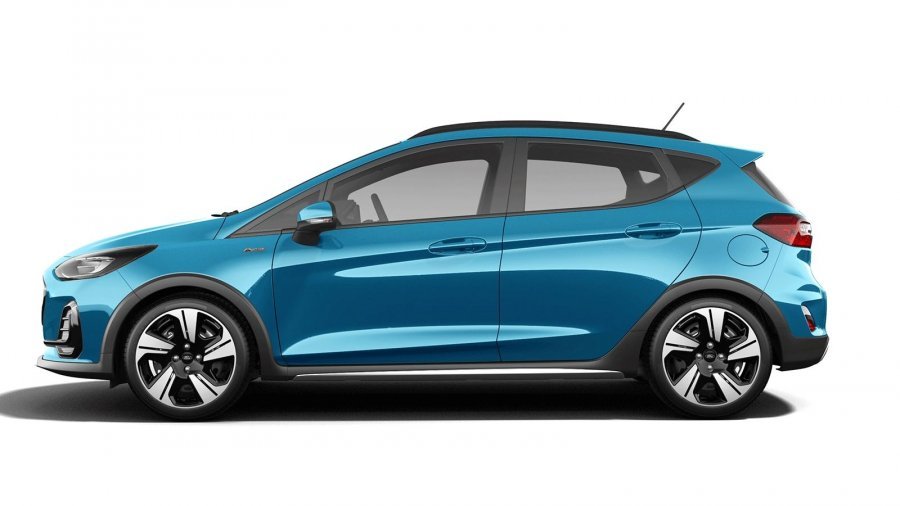 Ford Fiesta, Active, 5dveřová, 1.0 EcoBoost 74 kW/100 k, 6st. manuální, barva modrá