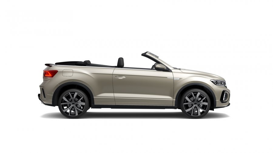 Volkswagen T-Roc, T-Roc Cabriolet R-Line 1,5TSI 110kW 7DSG, barva stříbrná