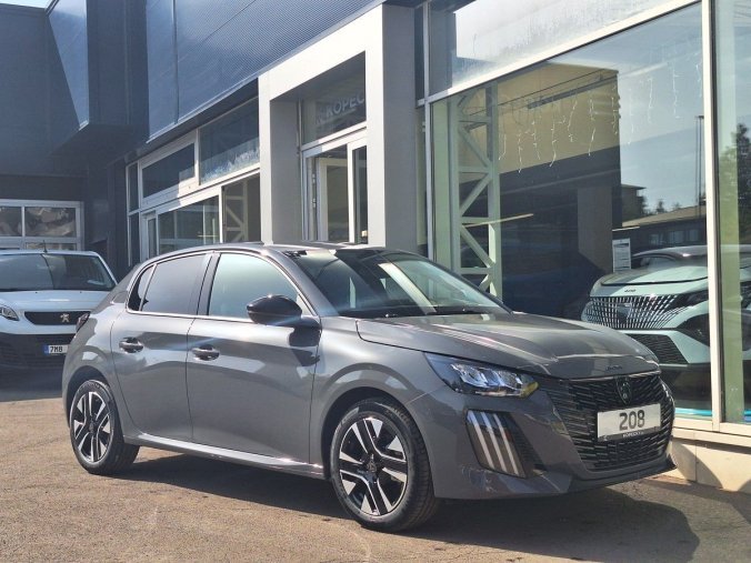 Peugeot 208, Peugeot 208 ALLURE 1.2 TURBO 100k MAN6, barva šedá