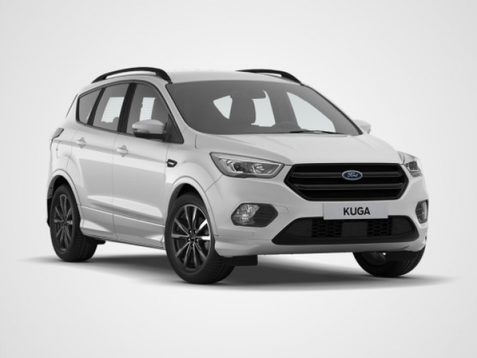 Ford Kuga, KUGA, ST-LINE PLUS, 1.5 ECOBOOST 150 K, 6ST AUT, barva bílá