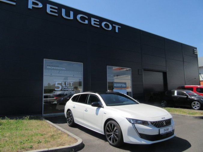 Peugeot 508, SW GT LINE BlueHDi 180k EAT8, barva bílá