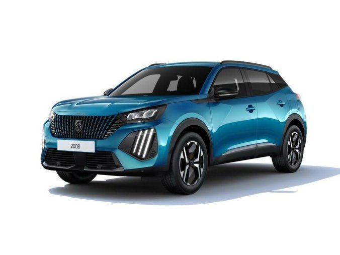 Peugeot 2008, Peugeot 2008 ALLURE Hybrid  1,2 136 e-DCS6, barva modrá