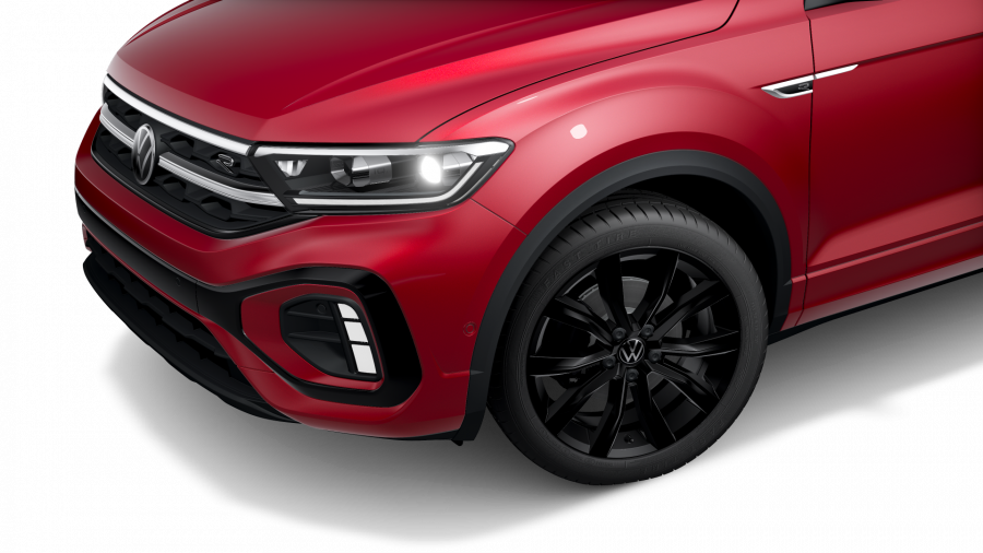 Volkswagen T-Roc, T-Roc R-Line 1,5 TSI 110 kW 7DSG, barva červená