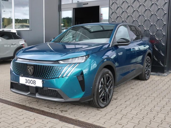 Peugeot 3008, Peugeot 3008 ALLURE Hybrid 145 e-DCS6, barva modrá