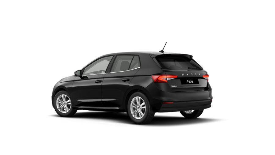 Škoda Fabia, 1,0 TSI 70 kW 5° manuální, barva černá