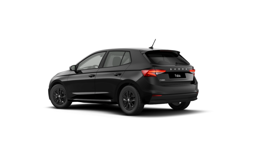 Škoda Fabia, 1,0 MPI 59 kW 5° manuální, barva černá