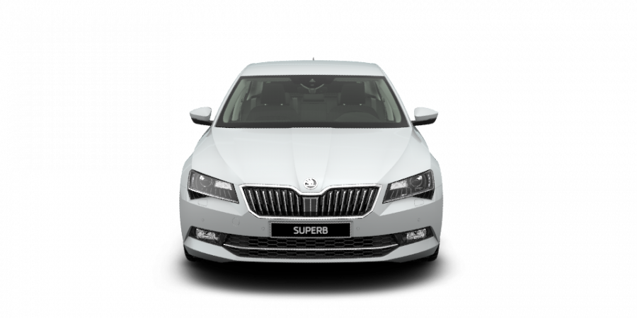 Škoda Superb, 2,0 TDI 140 kW 7-stup. automat., barva bílá