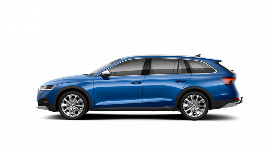 Škoda Octavia, 2,0 TDI 110 kW 7-stup. automat. 4x4, barva modrá
