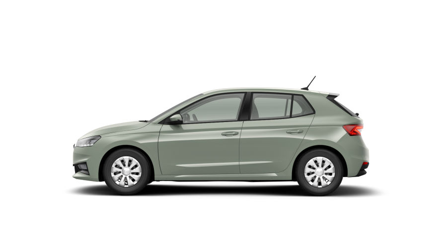 Škoda Fabia, 1,0 MPI 59 kW 5° manuální, barva zelená