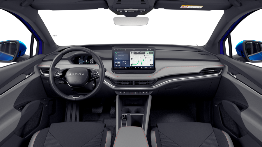 Škoda Elroq, 63 kWh 1° převodovka, barva modrá
