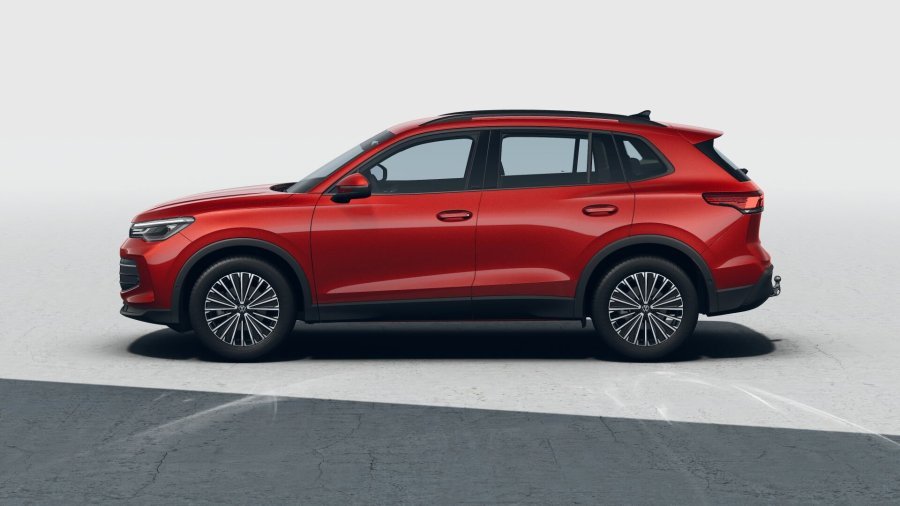 Volkswagen Tiguan, Tiguan People 1,5 eTSI 110 kW mHEV, barva červená