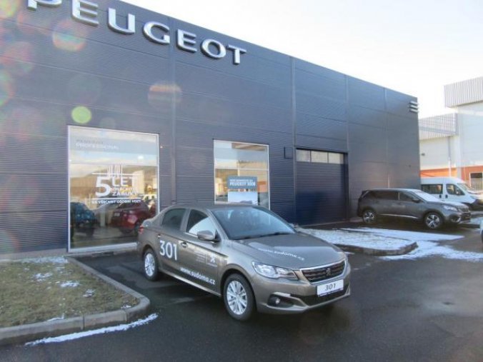 Peugeot 301, ACTIVE 1.6 BlueHDi 100k MAN5, barva šedá