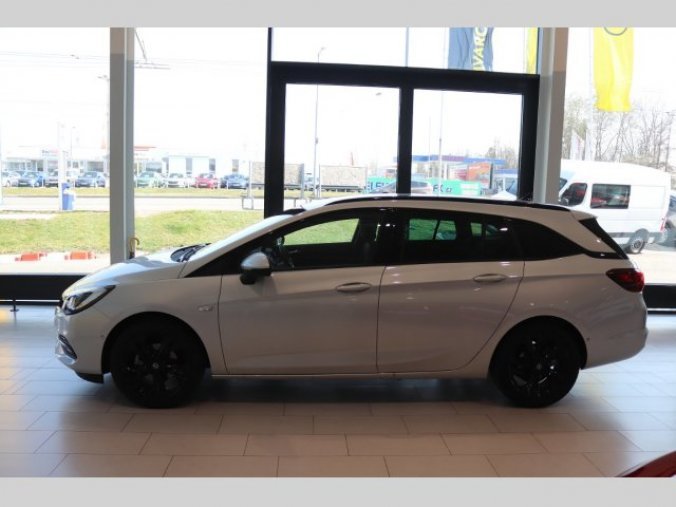 Opel Astra, ST Elegance 1.2T 96kW MT6, barva stříbrná