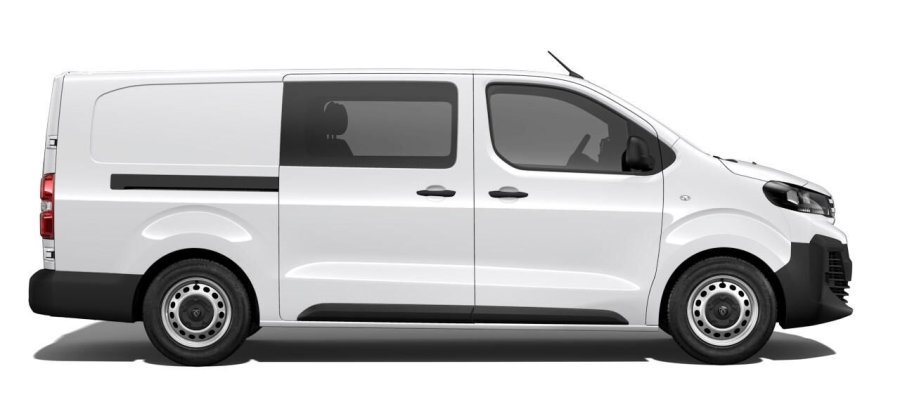 Peugeot Expert, Peugeot Expert Polocombi L3 2.2 BlueHDi 150k, barva bílá